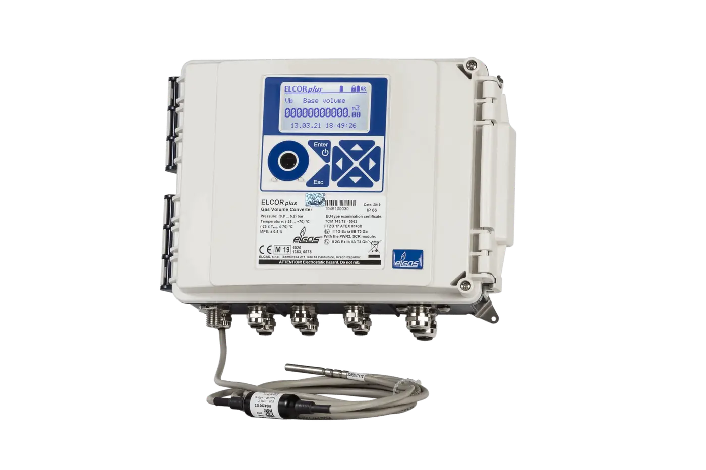 Elgas Volume Converter