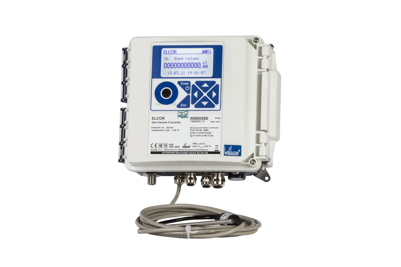 Elgas Volume Converter